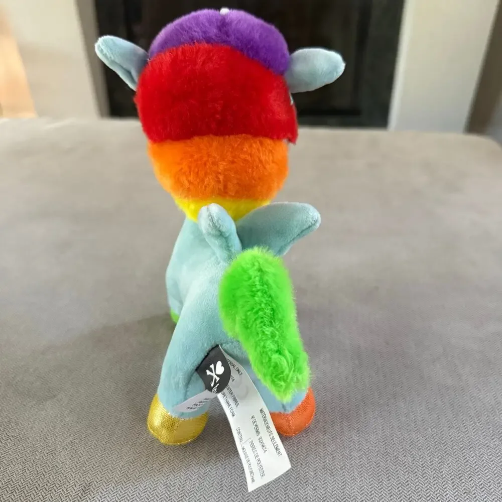 Tokidoki Unicorno Rainbow Unicorn Plush Blue Multicolor 7.5